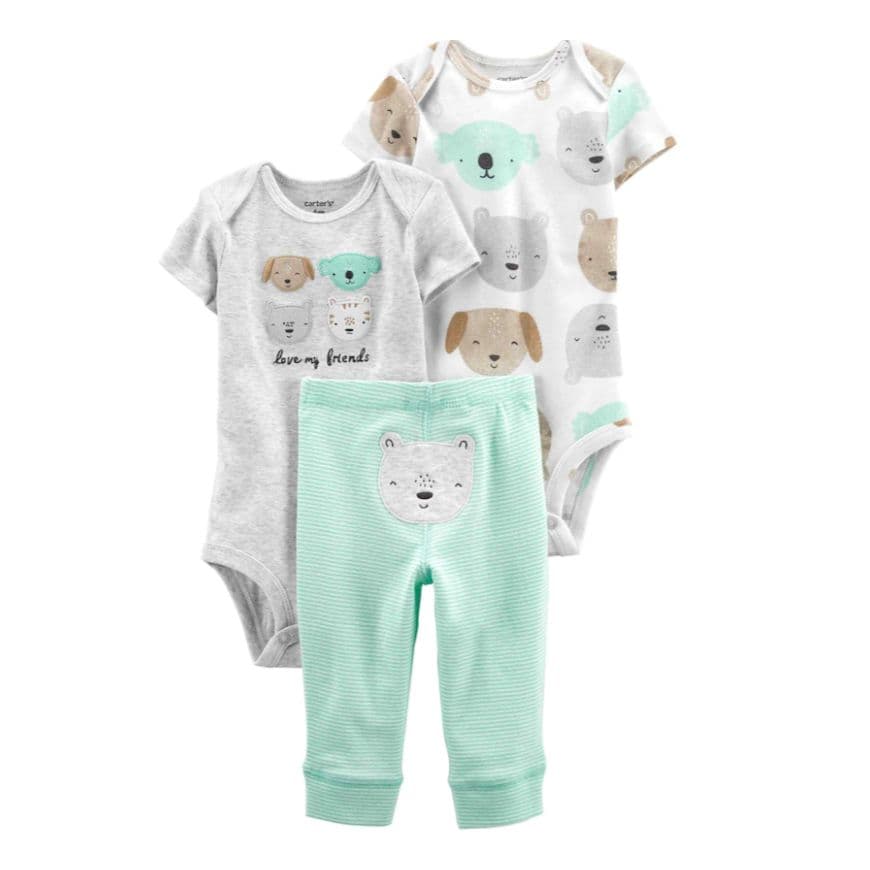 Imagem de Conj. 2 bodies + calça pets P
