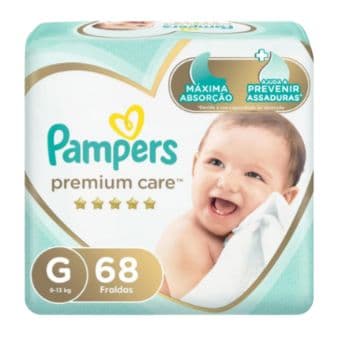 Imagem de Pacote Pampers G 68 unidades