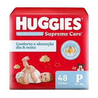 Imagem de Pacote Huggies P 48 unidades
