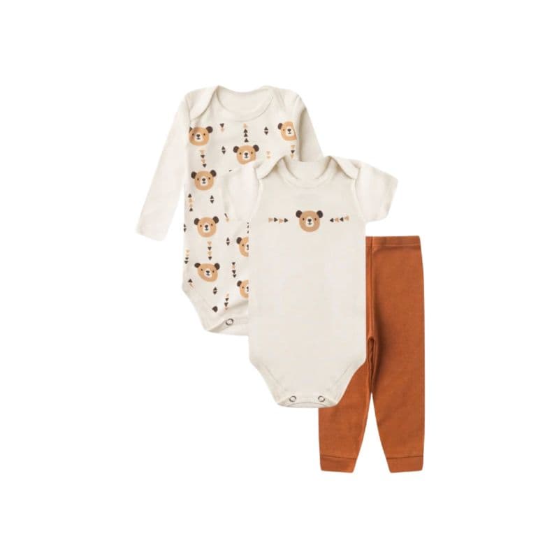 Imagem de Kit 2 body + calça ursinho